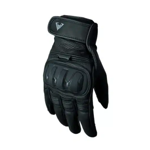 Guantes Giacomo En Cuero Fury Negro