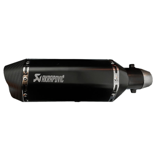 Pipeta Akrapovic 6 Lados Doble Salida Negra
