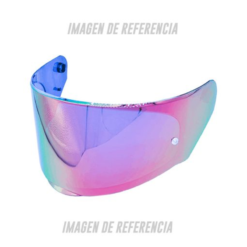 Visor Ls2 Genérico 320/353/800 Iridium Claro Morado