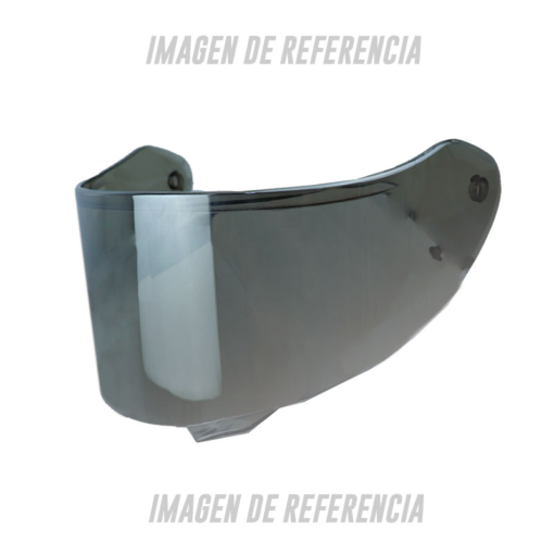 Visor Zeus 826 Iridium Plata