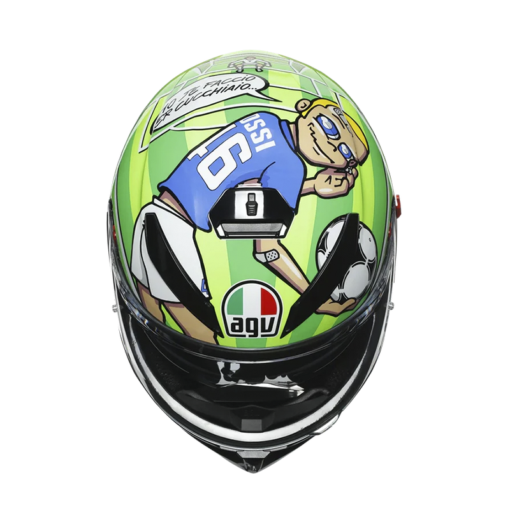 Casco Agv K3 Sv Rossi Muguello