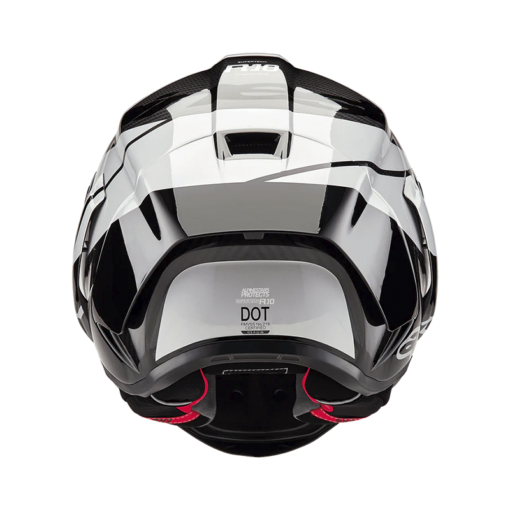 Casco Alpinestar Super Tech R10 Negro Plata