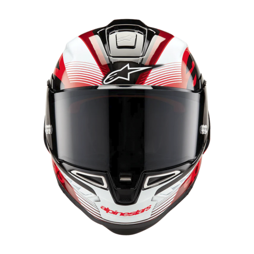 Casco Alpinestar Super Tech R10 Rojo Blanco Negro