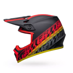 Casco Bell Mx-09 Mips Offset Negro Rojo