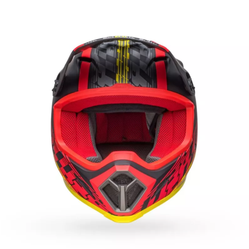 Casco Bell Mx-09 Mips Offset Negro Rojo