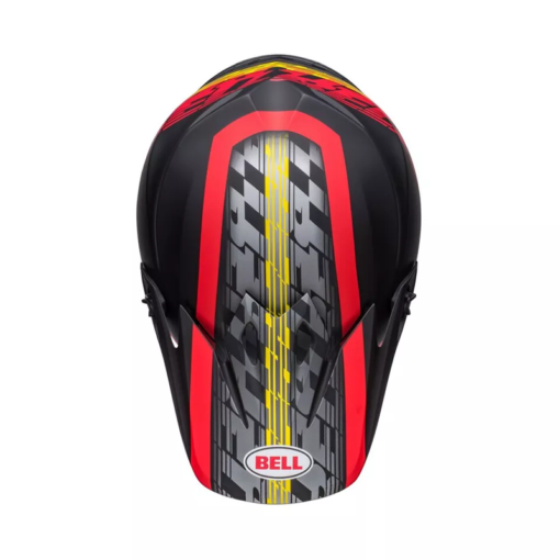 Casco Bell Mx-09 Mips Offset Negro Rojo