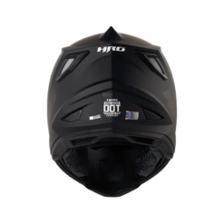 Casco Hro Mx03 Solid Negro Mate