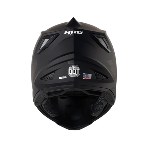 Casco Hro Mx03 Solid Negro Mate