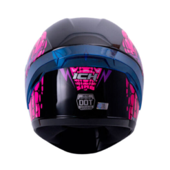 Casco Ich 501Sp Simb Negro Fucsia