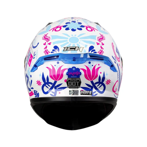Casco Ich 503 Ed Valentia Blanco Azul