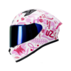 Casco Ich 503 Ed Valentia Blanco Fucsia