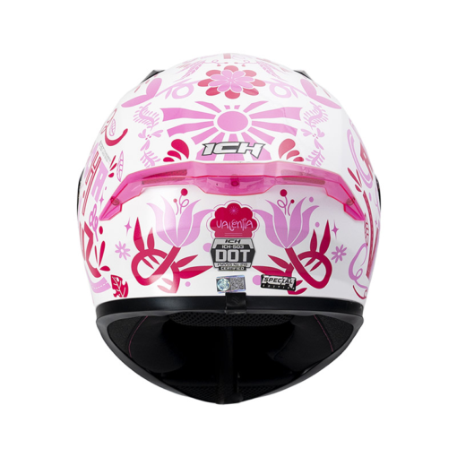Casco Ich 503 Ed Valentia Blanco Fucsia