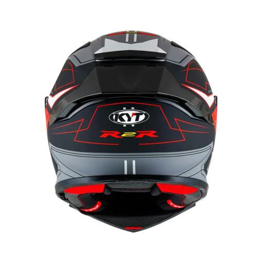 Casco Kyt R2R Led Matt Negro Gris