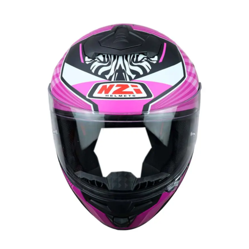 Casco Nzi Trendy One&One Negro Fucsia