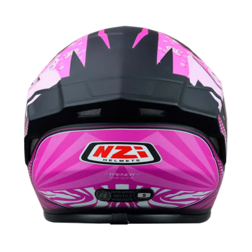 Casco Nzi Trendy One&One Negro Fucsia