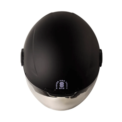 Casco Shaft 212 Solid Negro Mate Silver