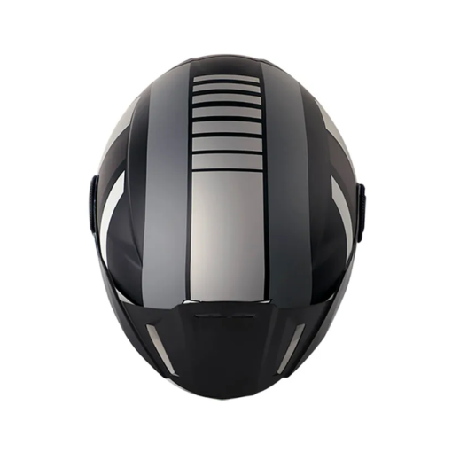 Casco Shaft 212 Spec Negro Mate Silver