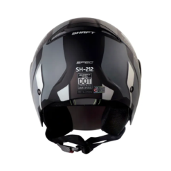 Casco Shaft 212 Spec Negro Mate Silver
