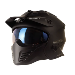 Casco Shaft 225 Pilot Solid Negro Mate