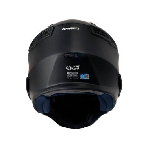 Casco Shaft 225 Pilot Solid Negro Mate