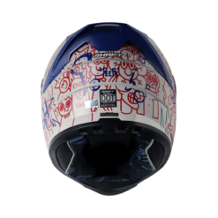Casco Shaft 502 Sp Peeps Nardo Azul