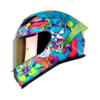 Casco Shaft 559 Pyro Azul Naranja