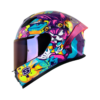 Casco Shaft 559 Pyro Morado Azul