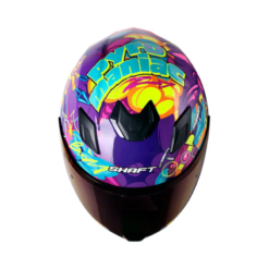 Casco Shaft 559 Pyro Morado Azul