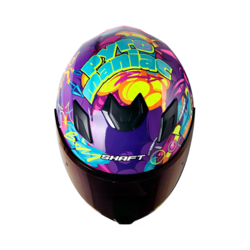 Casco Shaft 559 Pyro Morado Azul