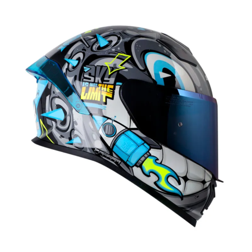 Casco Shaft 559 Sky Negro Gris