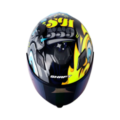 Casco Shaft 559 Sky Negro Gris