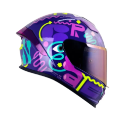Casco Shaft 559 U Turn Morado
