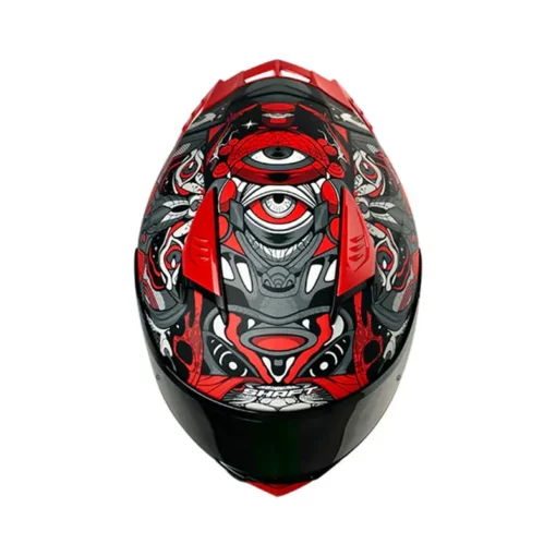Casco Shaft 590 Sr Ars Notoria Negro Rojo