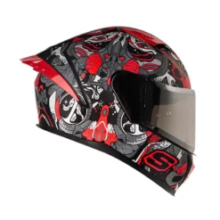 Casco Shaft 590 Sr Ars Notoria Negro Rojo