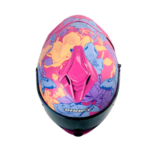 Casco Shaft 598 Gtr Gyverny Morado Naranja
