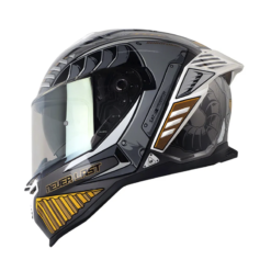 Casco Shaft 598 Gtr Roboform Gris Dorado