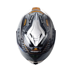 Casco Shaft 598 Gtr Roboform Gris Dorado