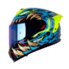 Casco Shaft 610Dv Evo Exo Azul Amarillo