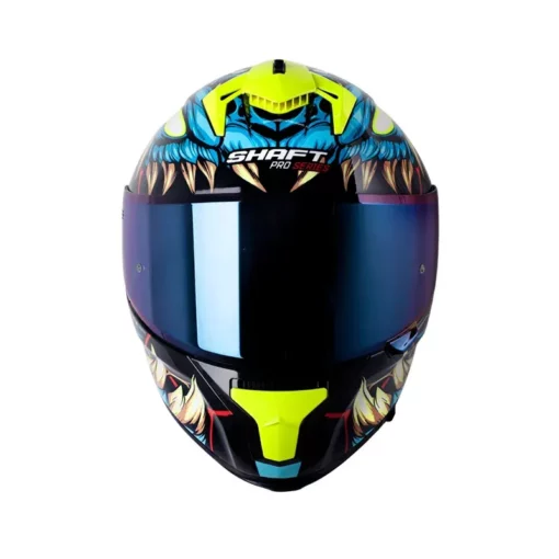 Casco Shaft 610Dv Evo Exo Azul Amarillo