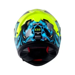 Casco Shaft 610Dv Evo Exo Azul Amarillo