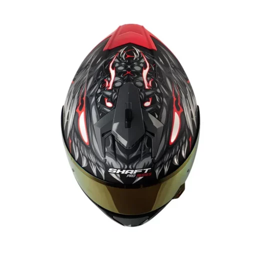Casco Shaft 610Dv Evo Exo Gris Rojo