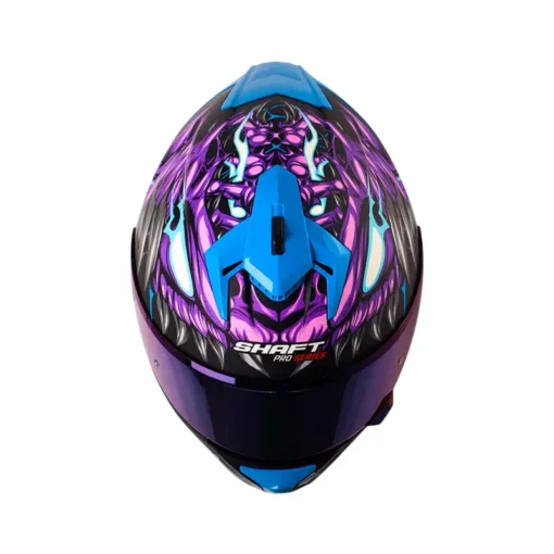 Casco Shaft 610Dv Evo Exo Morado Azul