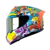 Casco Shaft 610Dv Evo Warz One Azul Naranja
