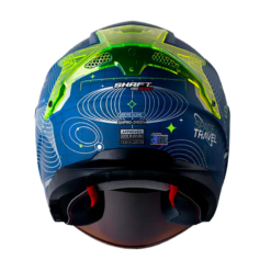 Casco Shaft Pro 240Dv Are We Alon Azul Amarillo