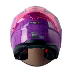 Casco Shaft Pro 240Dv Are We Alon Morado Fucsia