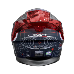 Casco Shaft Pro 240Dv Are We Alon Negro Rojo