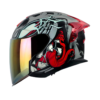 Casco Shaft Pro 240Dv Hallow Gris Rojo