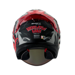 Casco Shaft Pro 240Dv Hallow Gris Rojo