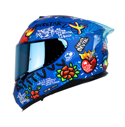 Casco Shaft Pro 610Dv Candela Azul