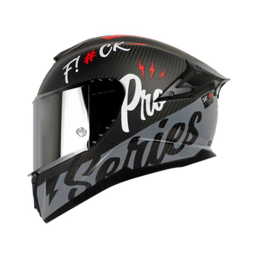 Casco Shaft Pro 620evo Apex Pro Negro Rojo Visor Silver